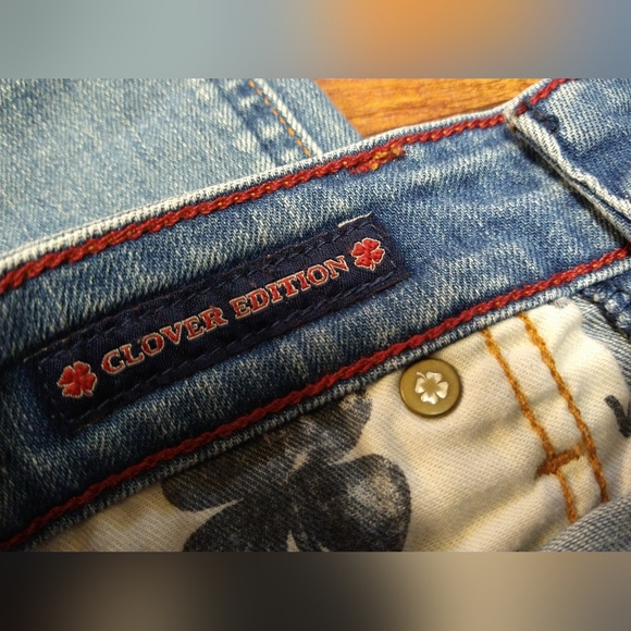 Lucky Brand Bridgette Skinny Clover Edition Blue Jeans Women's Size 26 - Picture 7 of 7